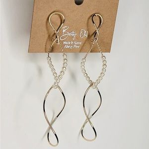 Twisted Dangle Earrings